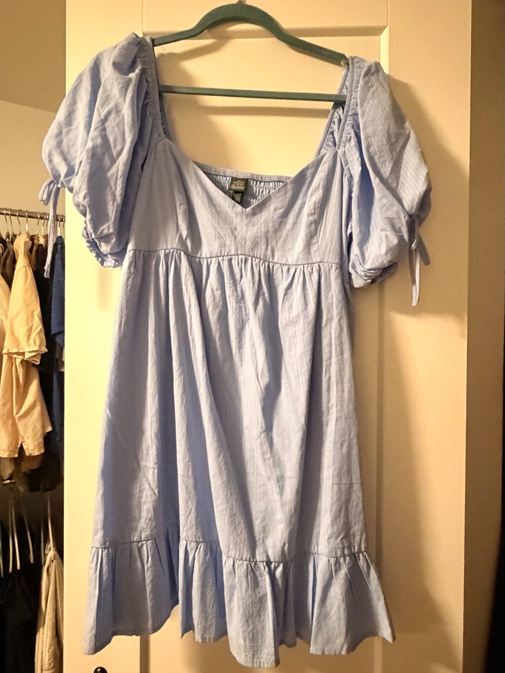 New Day Puff Sleeve Dress